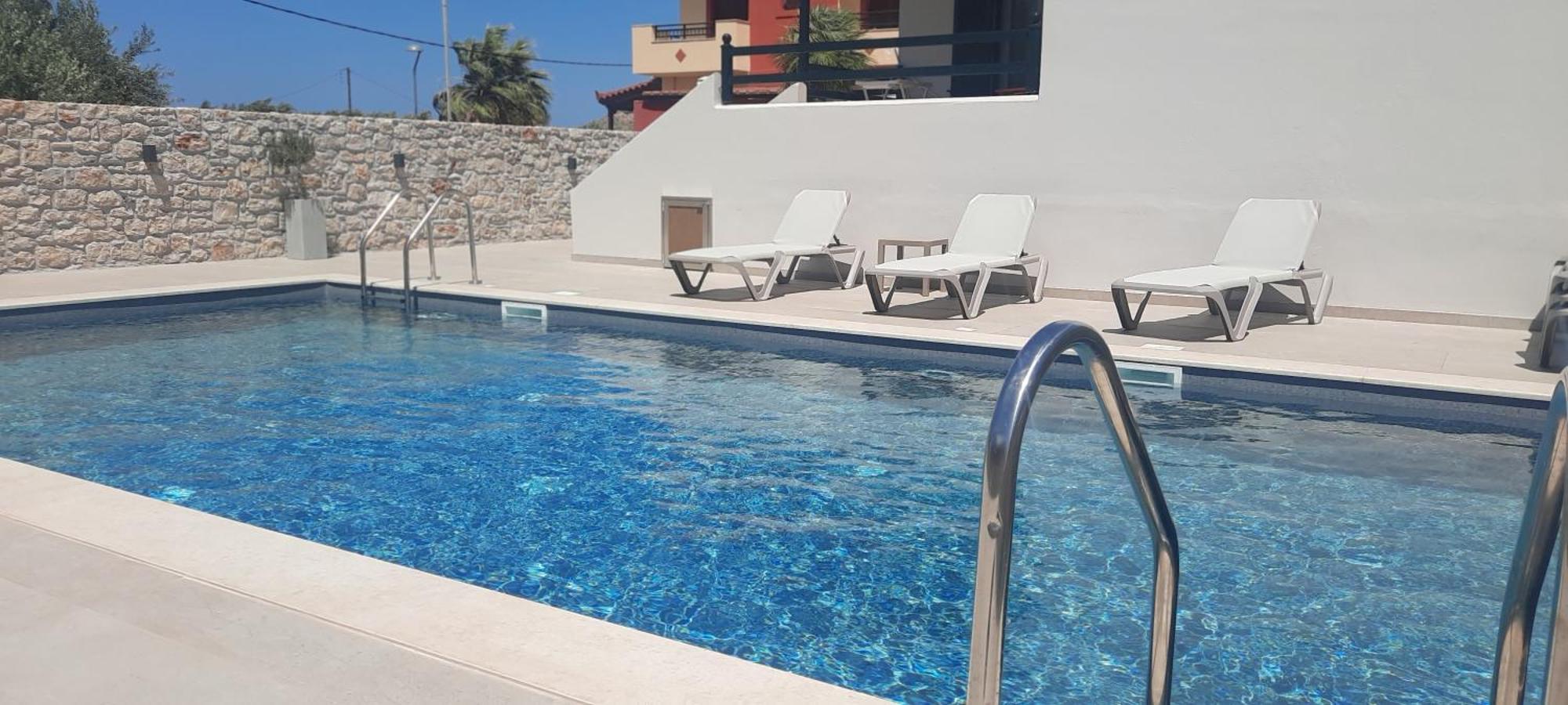 Sirines Apartments باليكاسترون المظهر الخارجي الصورة